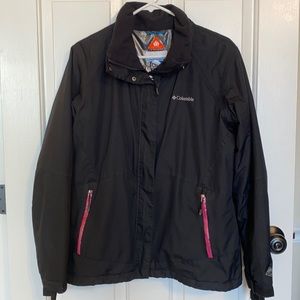 Black Columbia Omni-Heat Ski Jacket Size L